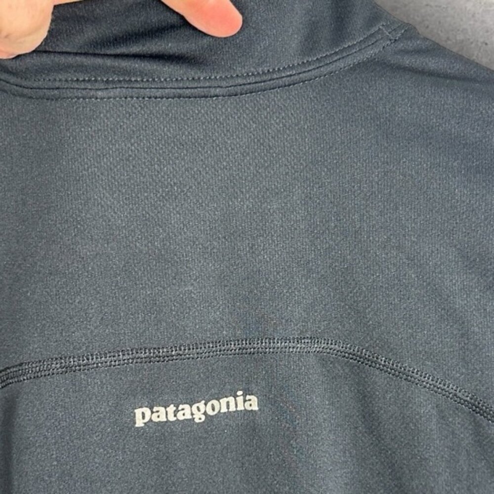 Patagonia Crank Craft Jersey Cycling Top Black Womens Size Large Bike Full Zip L - Picture 7 of 15